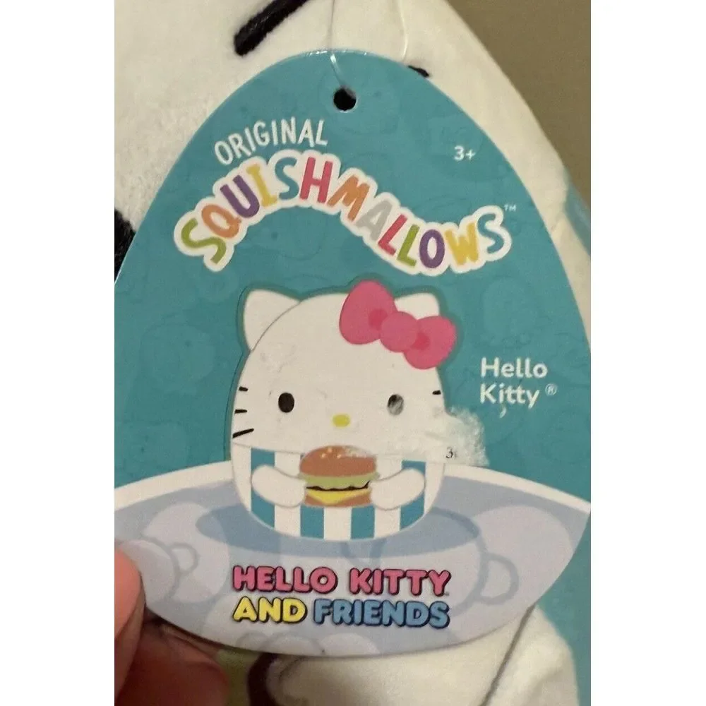 Squishmallows Hello Kitty Holding A Burger‎ 7.5